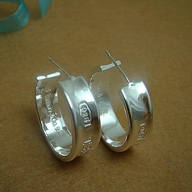 серебряная серьга ювелирных изделий Хооп Earrings69