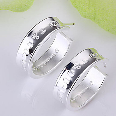 серебряная серьга ювелирных изделий Хооп Earrings69
