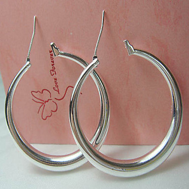 серебряная серьга ювелирных изделий Хооп Earrings20