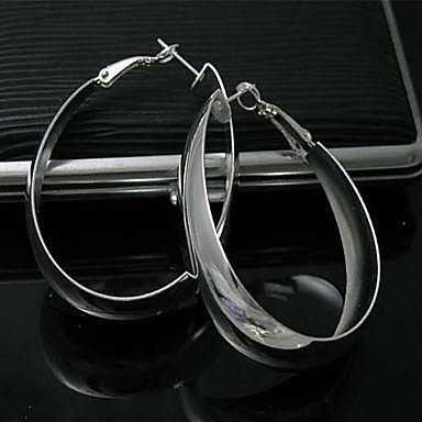 серебряная серьга ювелирных изделий Хооп Earrings18