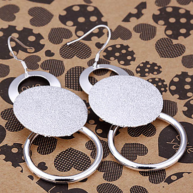 серебряная серьга ювелирных изделий Хооп Earrings12