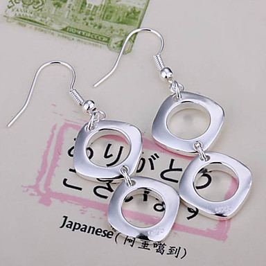 серебряная серьга ювелирных изделий Хооп Earrings23