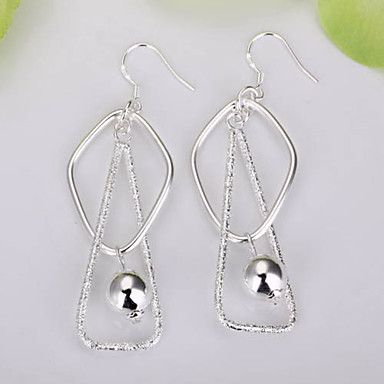 серебряная серьга ювелирных изделий Хооп Earrings63