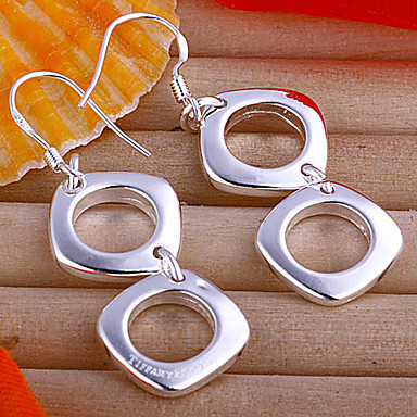 серебряная серьга ювелирных изделий Хооп Earrings23