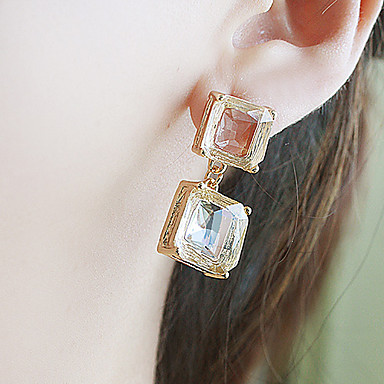 2013 Элегантные серьги OL Леди Красный Кристалл бесплатно доставка Min.order составляет $ 15 (заказ смешивания)