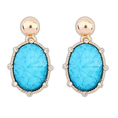 Европейские и американские Светский Элегантные Teardrop Серьги