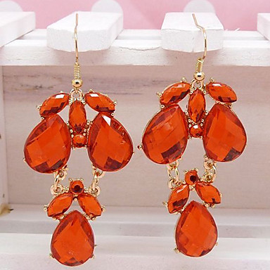 LY Грановитой серьги Gemstone падения
