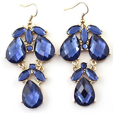 LY Грановитой серьги Gemstone падения
