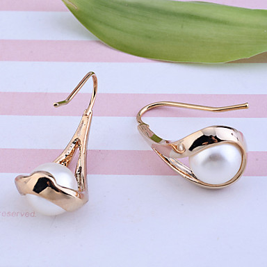 Сплав Перл Waterdrop Pattern Серьги (разных цветов)