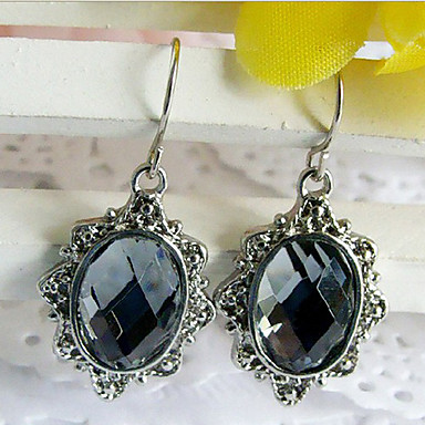 Серьги Кристалл Текстура Gemstone