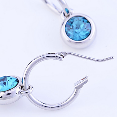 Lureme Круглый Admire Австрийские кристаллы Серьги