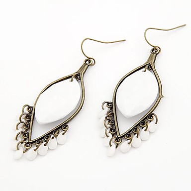 Сплав Акриловые Waterdrop Pattern Серьги (разных цветов)