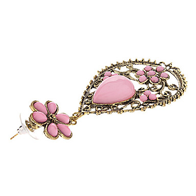 Vintage Flower Вода-Drop серьги