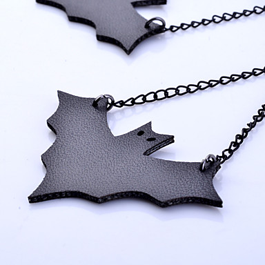 Симпатичные кожи сплава серьги Bat Pattern