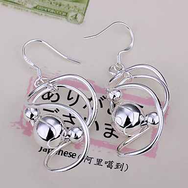 серебряная серьга ювелирных изделий Хооп Earrings62