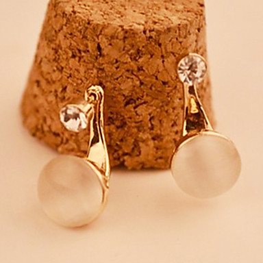 Горячие Продажа Корея-Стиль Личность сплава серьги падения с Gemstore (1 пара)