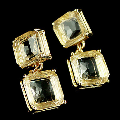 2013 Элегантные серьги OL Леди Красный Кристалл бесплатно доставка Min.order составляет $ 15 (заказ смешивания)
