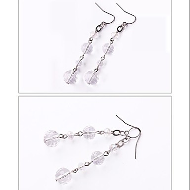 Мода бисер падение серьги