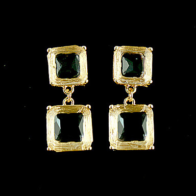 2013 Элегантные серьги OL Леди Красный Кристалл бесплатно доставка Min.order составляет $ 15 (заказ смешивания)