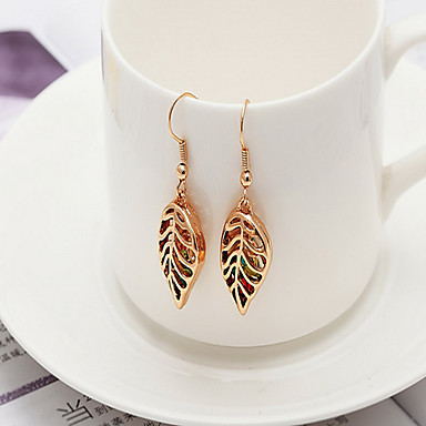 Настоящее 18K позолоченный Новый Rhinestone полые серьги