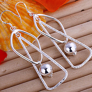 серебряная серьга ювелирных изделий Хооп Earrings63