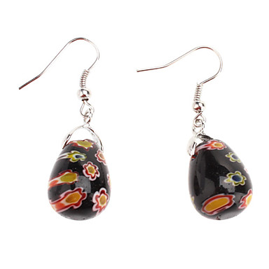 Tear Drop формы серьги Glaze (разных цветов)