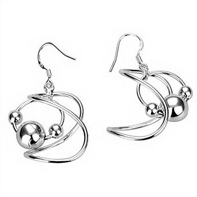 серебряная серьга ювелирных изделий Хооп Earrings62