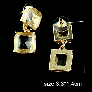 2013 Элегантные серьги OL Леди Красный Кристалл бесплатно доставка Min.order составляет $ 15 (заказ смешивания)