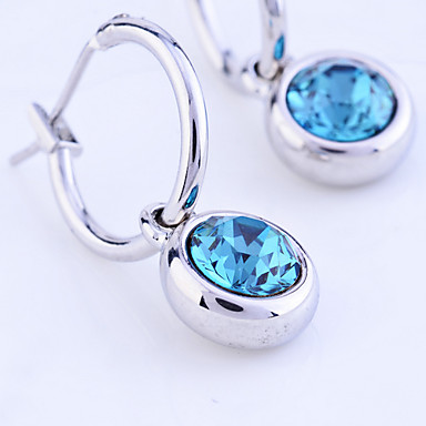 Lureme Круглый Admire Австрийские кристаллы Серьги