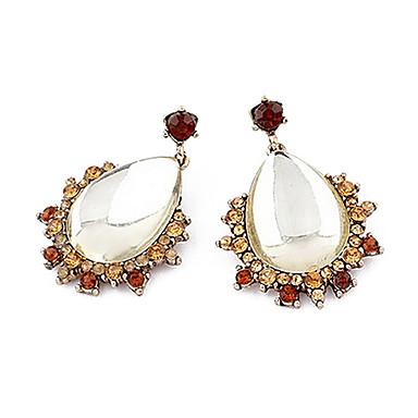 Европейский (Water Drop Shaped) Золото Проба Серьги (золото) (1 шт)