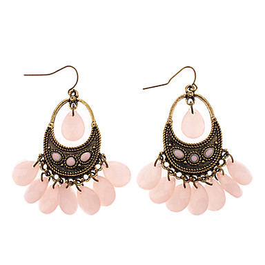 Античный вкус агат камней Серьги