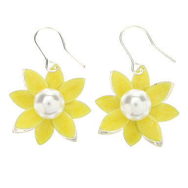 Прекрасный отделкой из жемчуга Earing Форма цветка