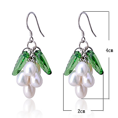 Модные винограда Pattern Серьги (разных цветов)