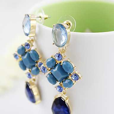 Сплав Blue Square воды падение серьги