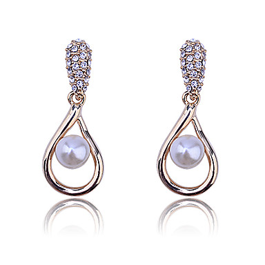 Waterdrop Pattern Циркон Серьги (разных цветов)