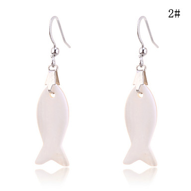 Сплав Cowry Матричный Серьги (ассорти Patterns)