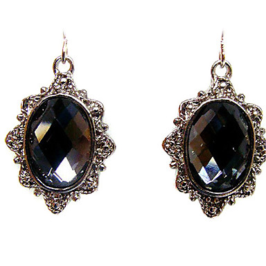 Серьги Кристалл Текстура Gemstone