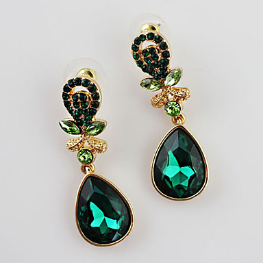 Сплав Rhinestone вода падения Серьги (разных цветов)