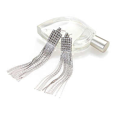 Sweet Стиль кисти падения Rhinestone Серьги