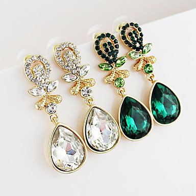 Сплав Rhinestone вода падения Серьги (разных цветов)