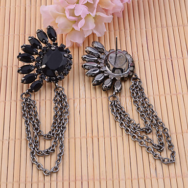 Lureme Vintage Серьги Gem кисточкой