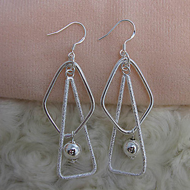 серебряная серьга ювелирных изделий Хооп Earrings63