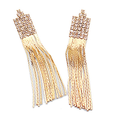 Sweet Стиль кисти падения Rhinestone Серьги