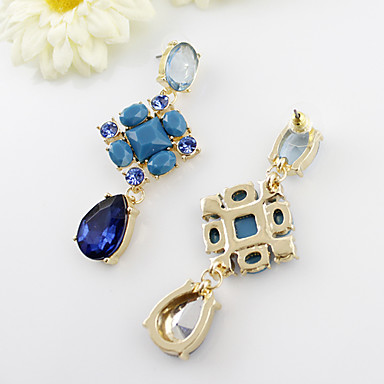 Сплав Blue Square воды падение серьги
