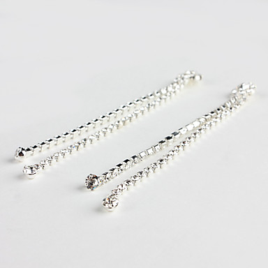 Танцующий цветок Dangly Rhinestone Полностью Ювелирные серьги