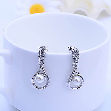 Waterdrop Pattern Циркон Серьги (разных цветов)