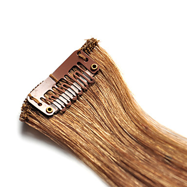 1 шт клип в синтетическом прямые волосы # 10 Extensns
