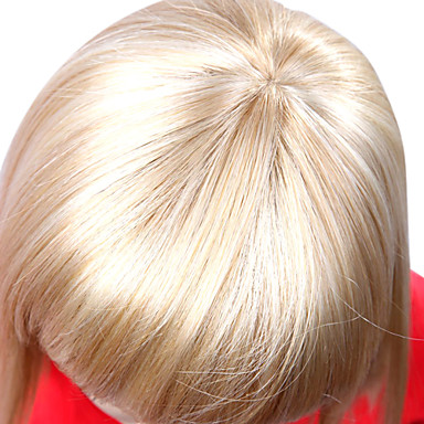 высшего сорта синтетических потом прямо блондинка детский парик