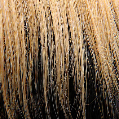 Kneklon японца 100% синтетическое Короткий прямой парик (смешанный цвет)