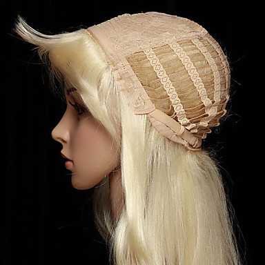 Монолитным Длинные волны блондинку Высокое качество синтетический парик волос